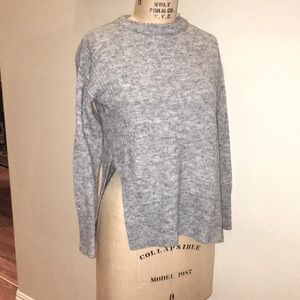H & M Divided heather gray sweater